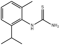 N-(2-Isopropyl-6-methylphenyl)thiourea Structural