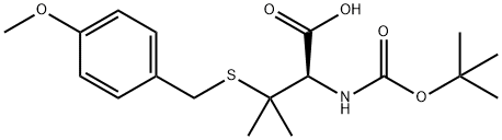 BOC-PEN(MOB)-OH Structural