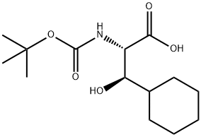 (R,S)-A-N-BOC-AMINO-B-HYDROXY-CYCLOHEXANEPROPANIC ACID Structural