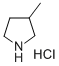 3-METHYL-PYRROLIDINE HYDROCHLORIDE
 Structural