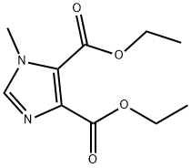 Diethyl 1-Methylimidazole-4,5-dicarboxylate Structural