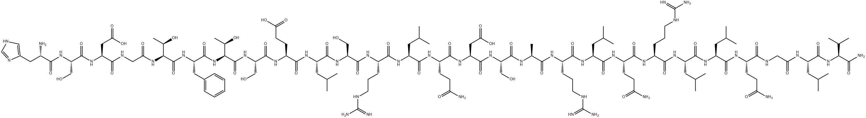 SECRETIN (RAT) Structural