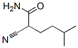 Hexanamide,  2-cyano-5-methyl- Structural