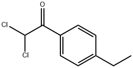 Ethanone, 2,2-dichloro-1-(4-ethylphenyl)- (9CI) Structural