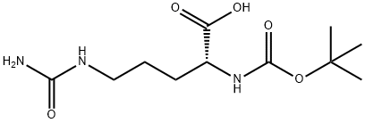 BOC-D-CIT-OH Structural