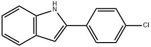 2-(4-CHLOROPHENYL)INDOLE Structural