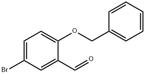 2-(BENZYLOXY)-5-BROMOBENZALDEHYDE Structural