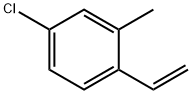 Benzene, 4-chloro-1-ethenyl-2-methyl- Structural Picture
