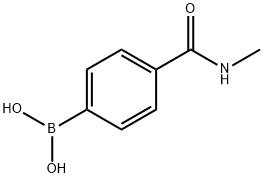 4-(N-METHYLAMINOCARBONYL)PHENYLBORONIC ACID Structural