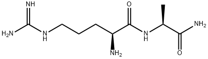 H-ARG-ALA-NH2 2 HCL Structural