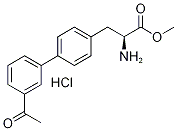 3-(3''-Acetylbiphenyl-4-Yl)-2-Aminopropanoate Hydrochloride Structural