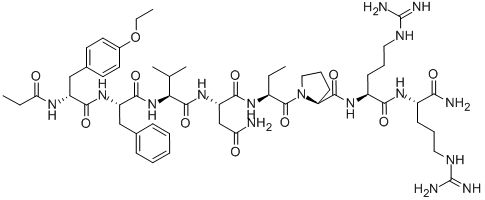 PROPIONYL-D-TYR(ET)-PHE-VAL-ASN-ABU-PRO-ARG-ARG-NH2