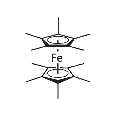 Bis(pentamethylcyclopentadienyl)iron(II) Structural