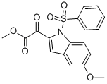 METHYL 5-METHOXY-ALPHA-OXO-1-(PHENYLSULFONYL)INDOLE-2-ACETATE