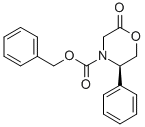 (5R)-3,4,5,6-TETRAHYDRO-5-PHENYL-N-(BENZYLOXYCARBONYL)-4(H)-1,4-OXAZIN-2-ONE