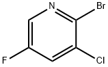 2-bromo-3-chloro-5-fluoropyridine Structural