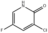 3-chloro-5-fluoro-2-hydroxypyridine Structural