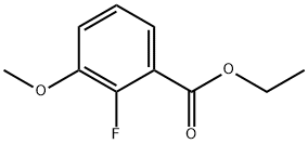 ethyl 2-fluoro-3-Methoxybenzoate Structural