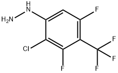 2-CHLORO-3,5-DIFLUORO-4-(TRIFLUOROMETHYL)PHENYL HYDRAZINE