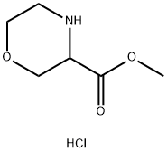 Methyl Morpholine-3-carboxylate-HCl Structural