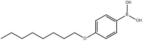 4-(N-OCTYLOXY)BENZENEBORONIC ACID Structural