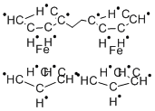 1,2-DIFERROCENYLETHANE, 98 Structural