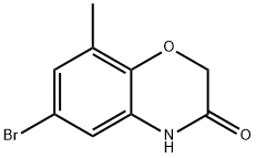 6-BROMO-8-METHYL-4H-BENZO[1,4]OXAZIN-3-ONE Structural