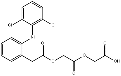 Acetic Aceclofenac Structural