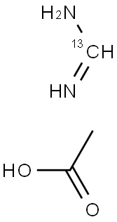 Formamidine-13C Acetate Structural