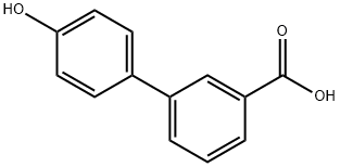 3-(4-Hydroxyphenyl)benzoic acid Structural