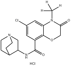 AZASETRON-D3, HYDROCHLORIDE Structural