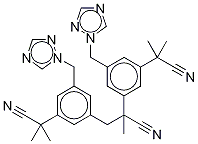 Anastrozole Dimer Impurity Structural