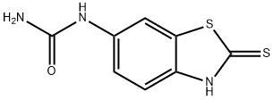 Urea, (2,3-dihydro-2-thioxo-6-benzothiazolyl)- (9CI) Structural