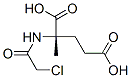 Glutamic  acid,  N-(chloroacetyl)-2-methyl-  (9CI) Structural
