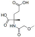 Glutamic  acid,  N-(methoxyacetyl)-2-methyl-  (9CI) Structural