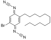 2-Bromo-5-dodecyl-2,5-cyclohexadiene-1,4-diylidenebiscyanamide