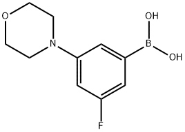 3-Fluoro-5-morpholinophenylboronic acid