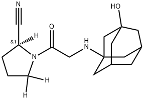 Vildagliptin Structural