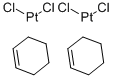 Dichlorobis[chloro(cyclohexene)platinum(II) Structural