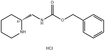 R-2-CBZ-AMINOMETHYL-PIPERIDINE-HCl Structural