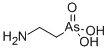 2-aminoethylarsonic acid Structural