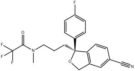 S-(+)-N-TRIFLUOROACETODESMETHYLCITALOPRAM