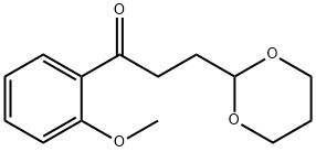 3-(1,3-DIOXAN-2-YL)-2'-METHOXYPROPIOPHENONE Structural