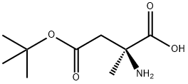 (S)-alpha-Methylaspartic acid-4-tert-butyl ester, 98% ee Structural