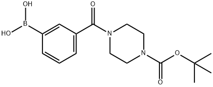 3-(4-(tert-Butoxycarbonyl)piperazine-1-carbonyl)phenylboronic acid