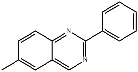 6-METHYL-2-PHENYLQUINAZOLINE Structural