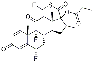 11-Oxo Fluticasone Propionate Structural