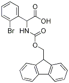 Fmoc-DL-(2-bromophenyl)glycine Structural