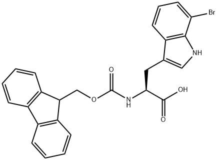 Fmoc-7-bromo-DL-tryptophan