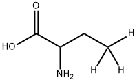 rac-2-AMinobutyric Acid-d3 Structural